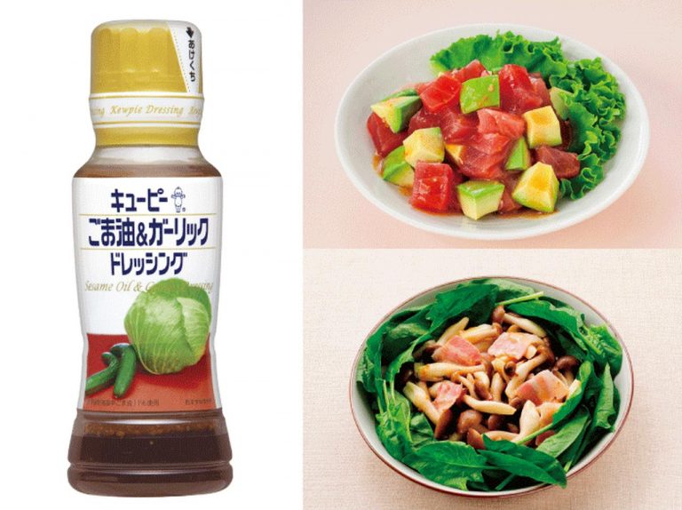 ごま油市場が注目度アップ!「ごま油&ガーリックドレッシング」新発売