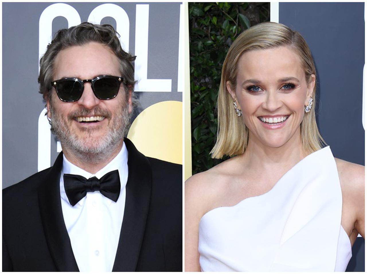 『ジョーカー』ホアキン・フェニックス、「15年前の妻」リース・ウィザースプーンと手を取り再会