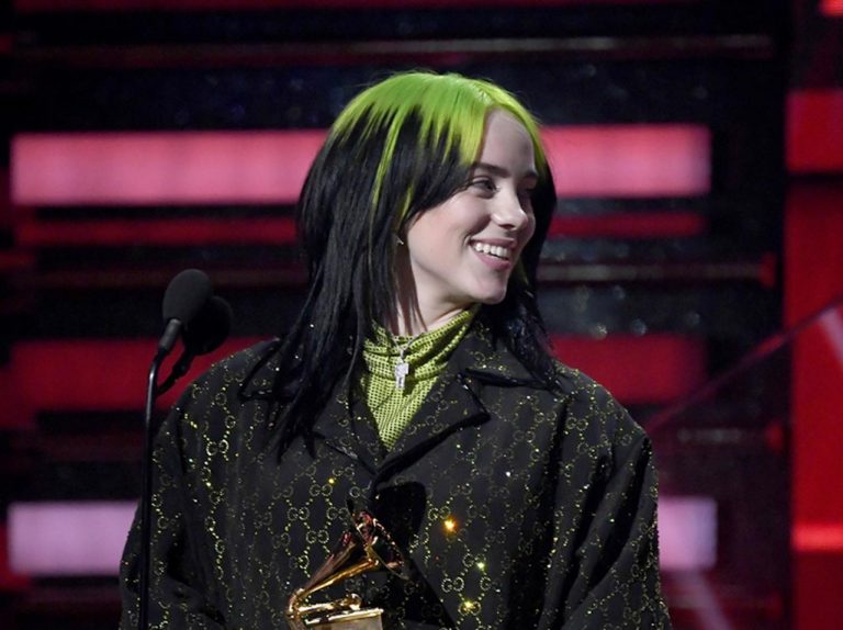 ビリー・アイリッシュ、グラミー賞のスピーチを「たったひと言」で終了させる