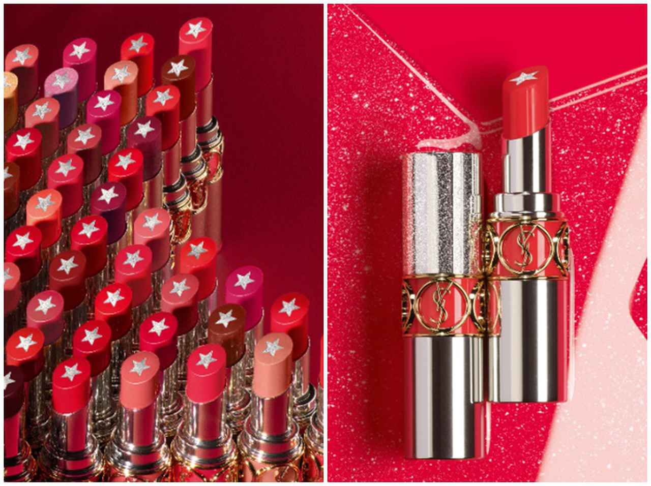 YSLからスターモチーフがジュエリー級にきらめくグリッタールージュが登場