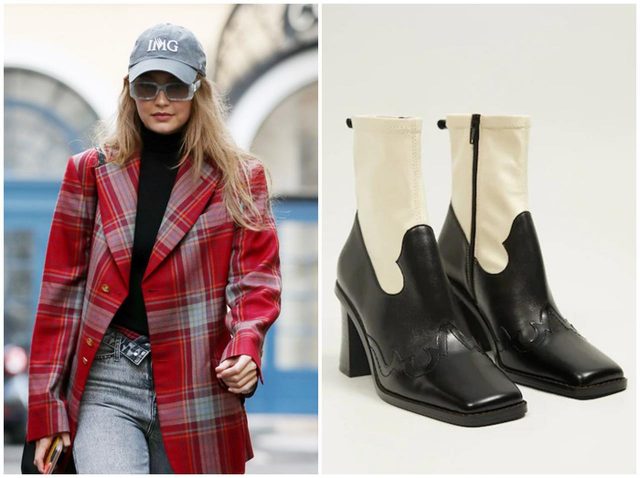 トップモデルのジジ・ハディッド、1万3千円のウエスタンブーツをゲット！