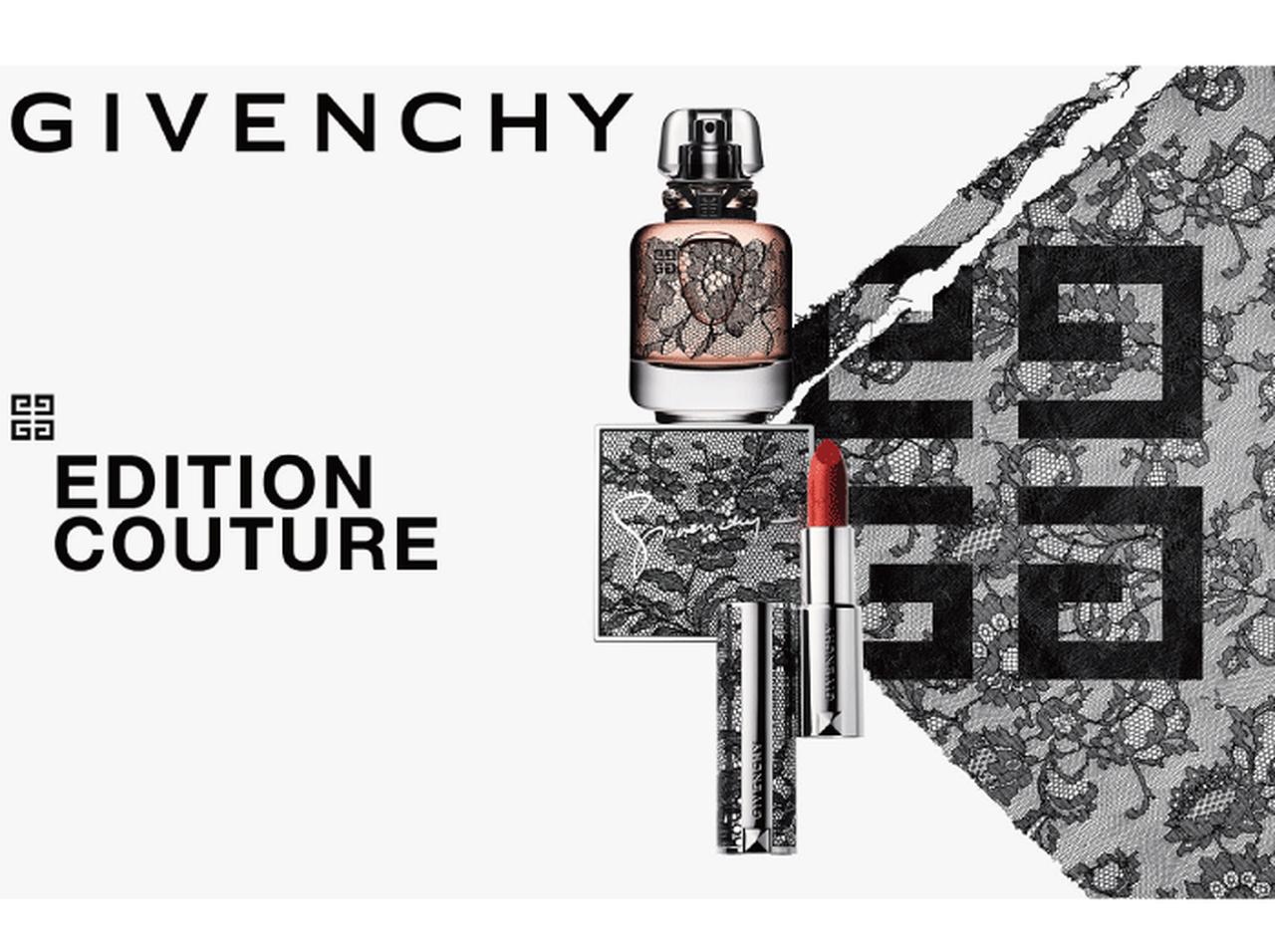 ジバンシィ新作、ブラックレースが美しいメイクアップ&フレグランス