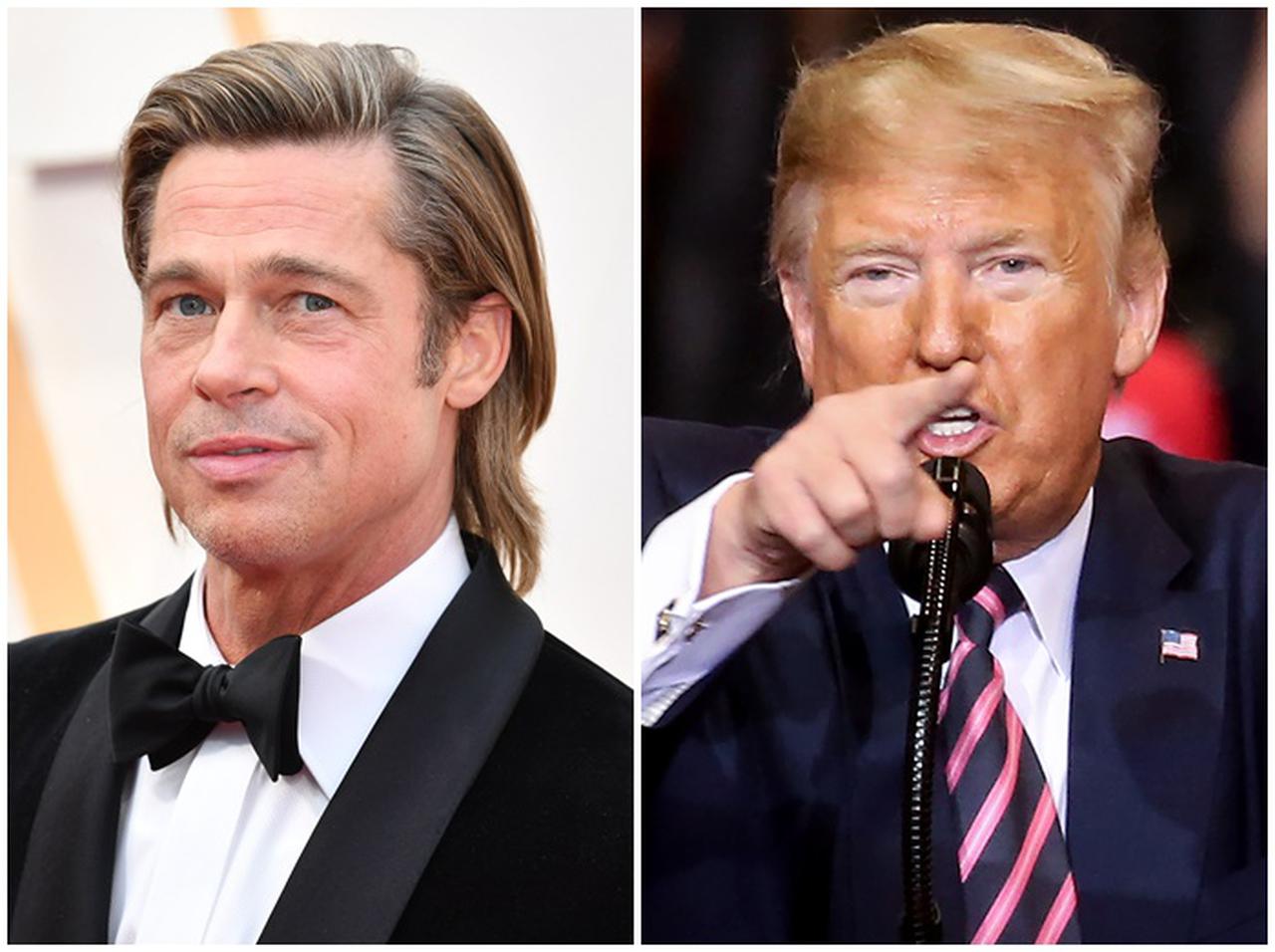 ブラッド・ピットがドナルド・トランプ大統領から「敵認定」される、一体なぜ?