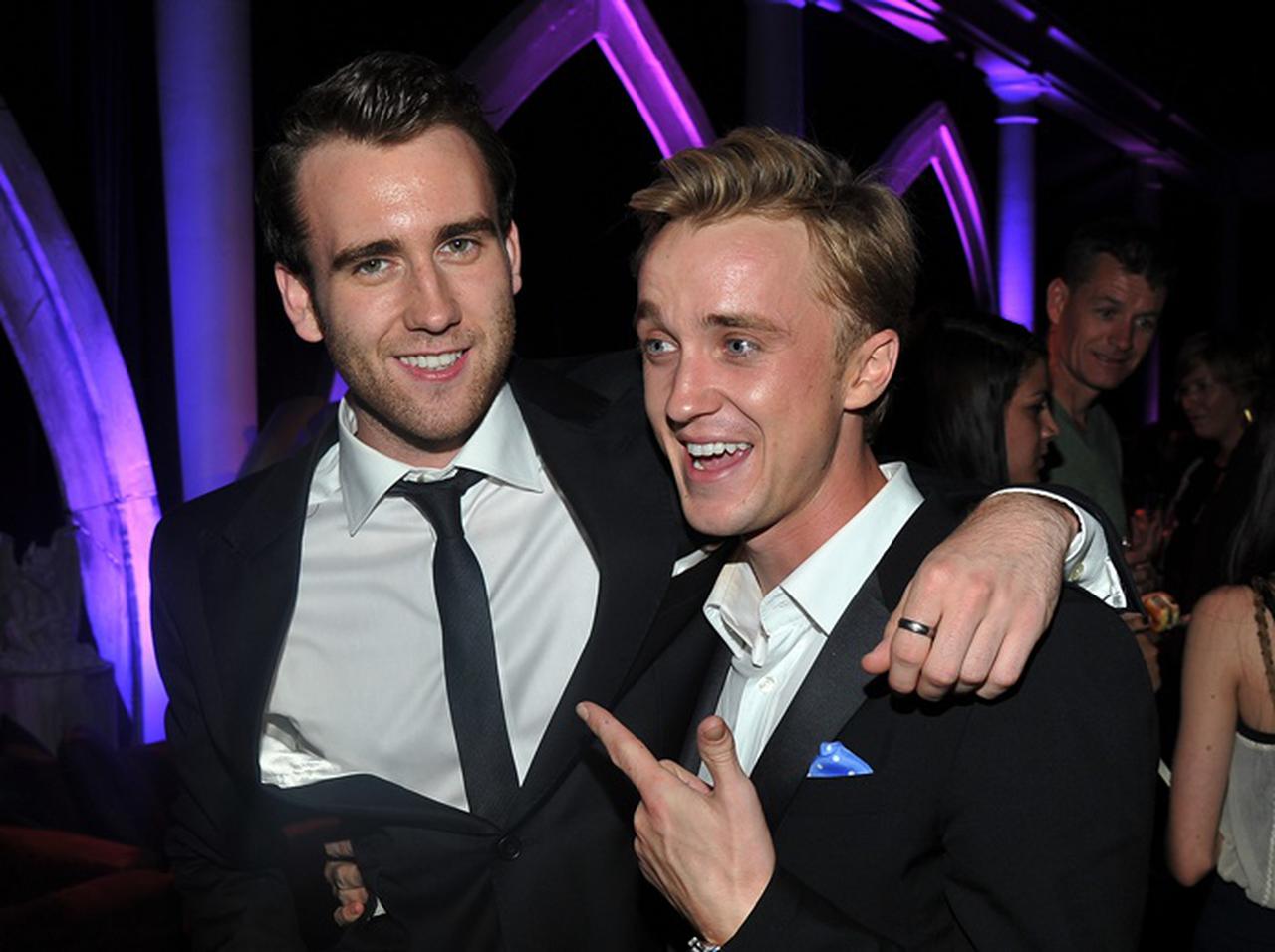 『ハリー・ポッター』ネビル役、マルフォイ役に「ホグワーツ時代」をイジられる