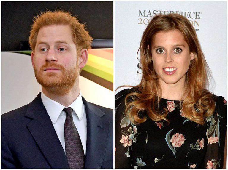 ヘンリー王子、いとこベアトリス王女に「連続パンチされてイラッ」としている映像が可愛い