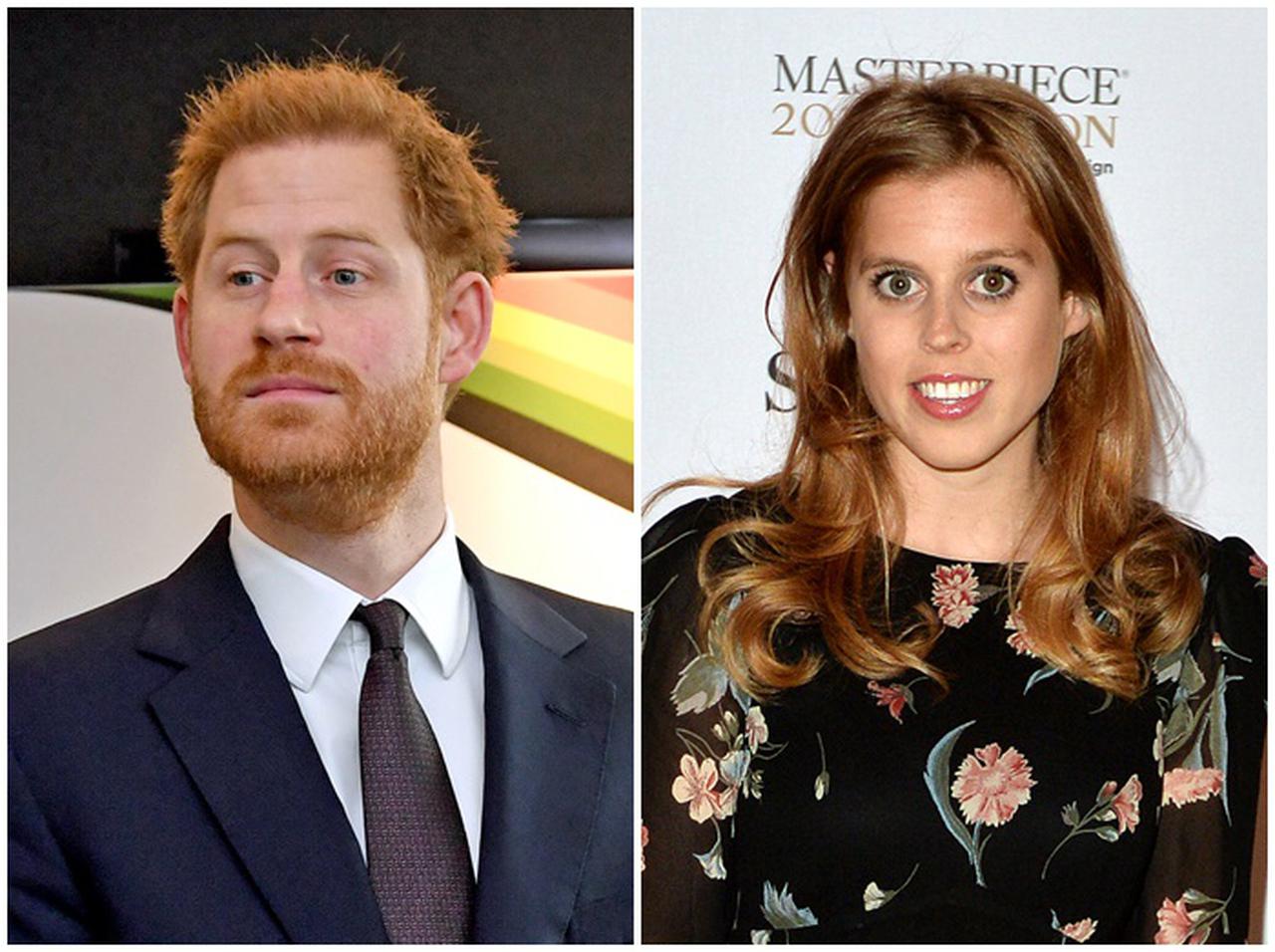 ヘンリー王子、いとこベアトリス王女に「連続パンチされてイラッ」としている映像が可愛い