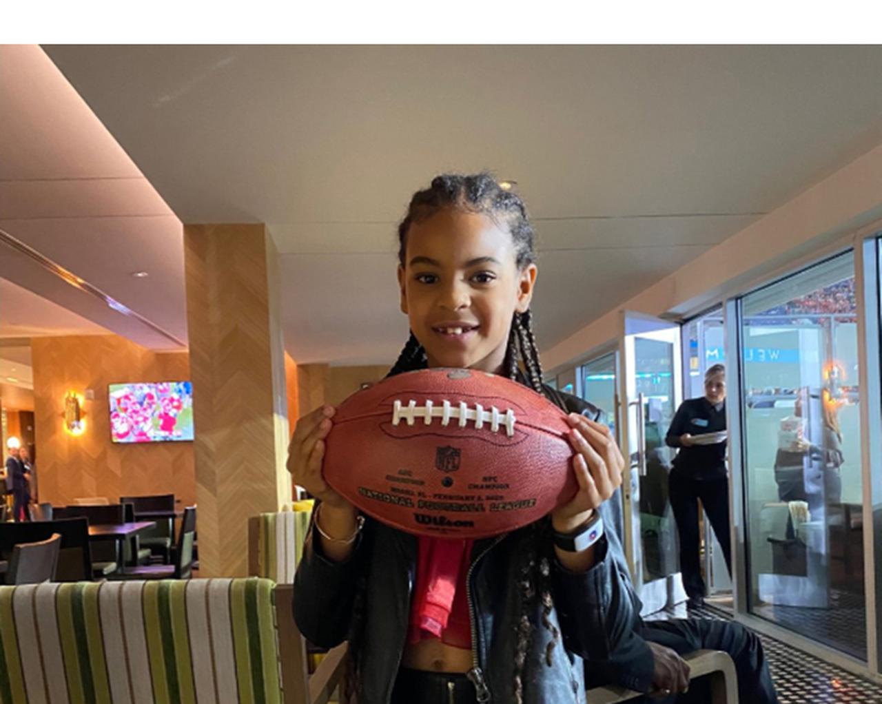 ビヨンセ8歳娘、スーパーボウルでVIP対応