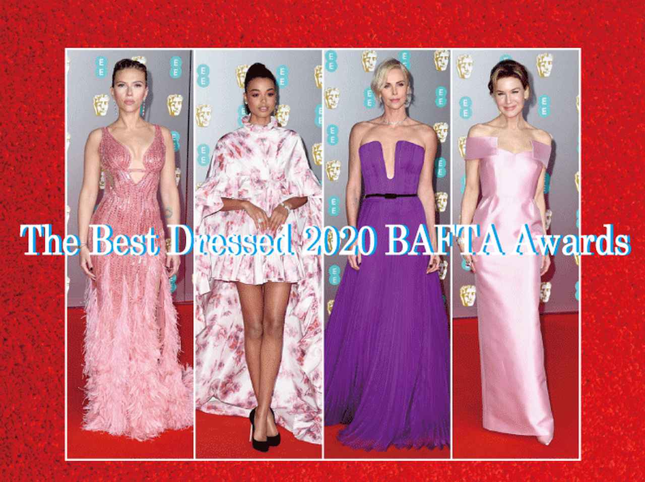 英国アカデミー賞(BAFTA)2020、レッドカーペットではピンク&ブラックが人気