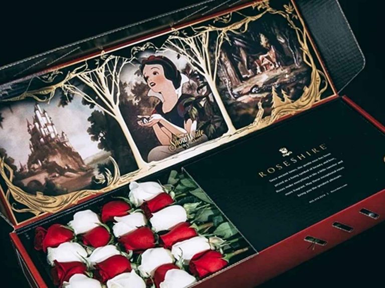 ディズニー映画をモチーフにした「バラの花束」がバレンタインにぴったり