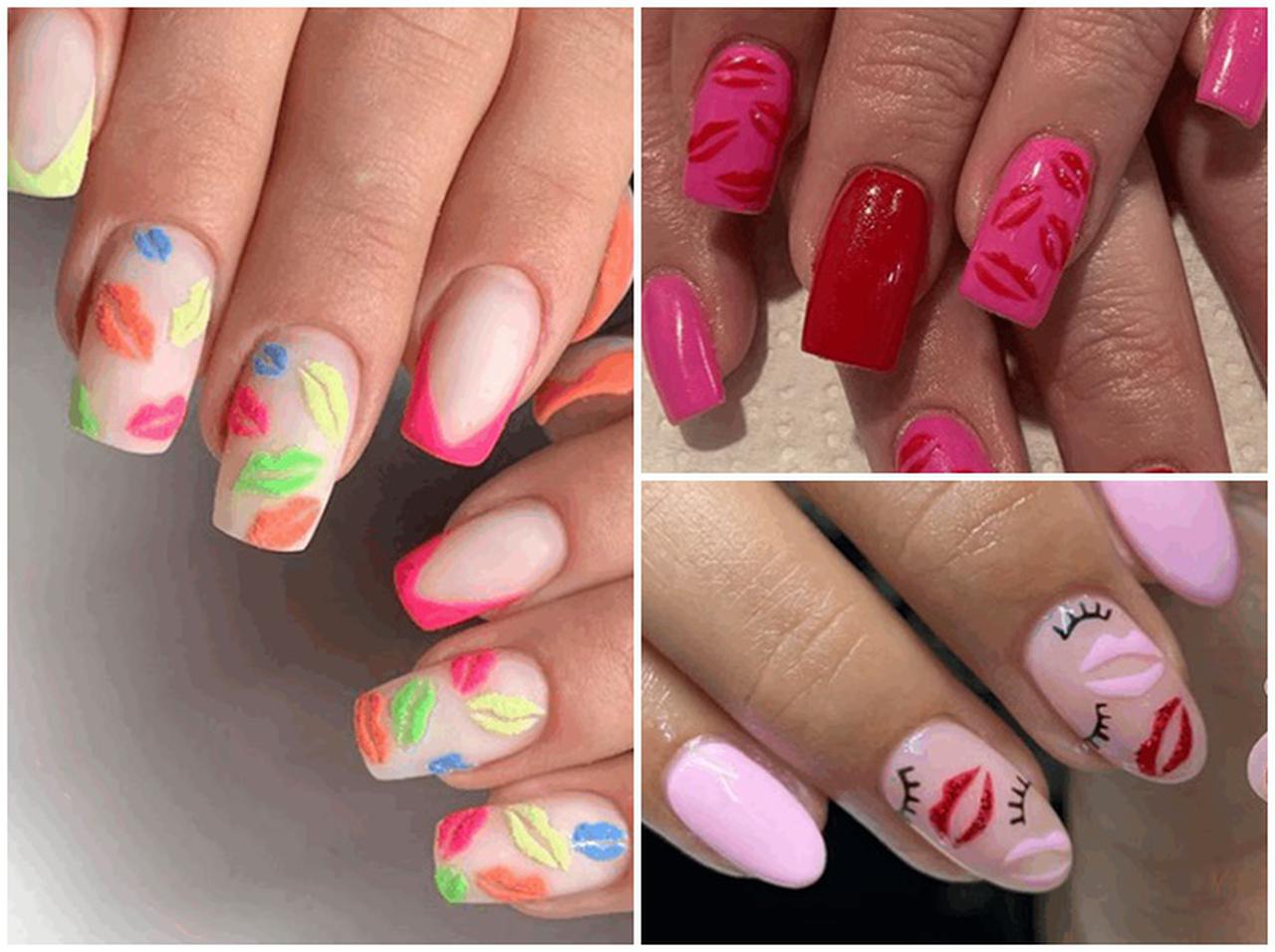 バレンタインにぴったりの「キスネイル」にひと目ぼれ♡