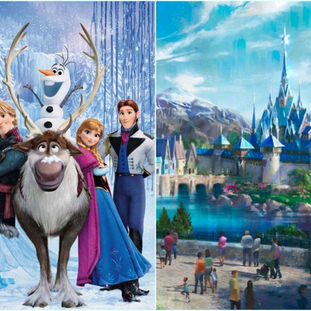 仏ディズニーランドに『アナ雪』新エリアが誕生へ、完成予想イメージが公開