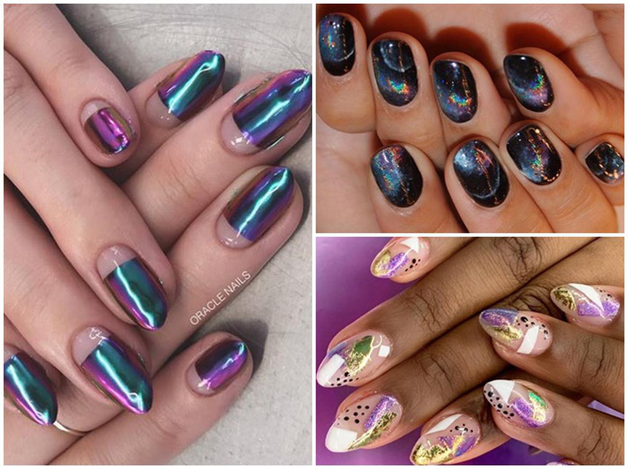 ネクストトレンドは「スペーシーネイル」が大本命！爪先にきらめきをオン