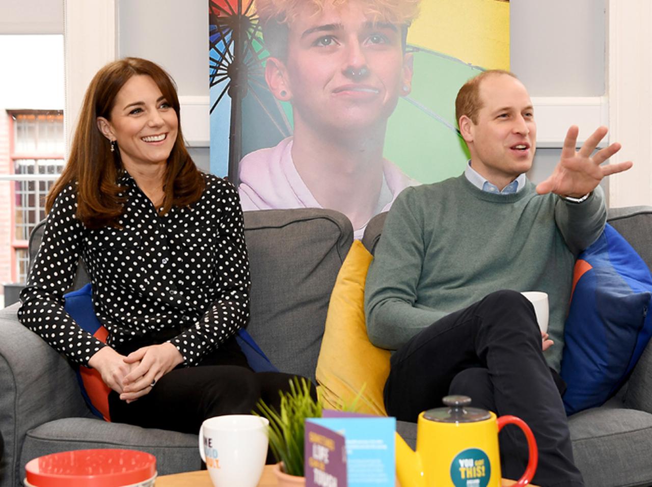 ウィリアム王子、自身とキャサリン妃が「新型コロナ拡散している」とジョーク