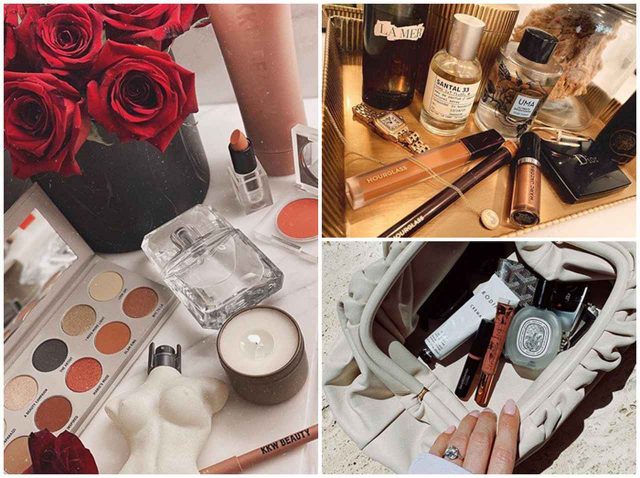 セレブがお手本！インスタの「コスメ置き画」をオシャレに撮るコツ