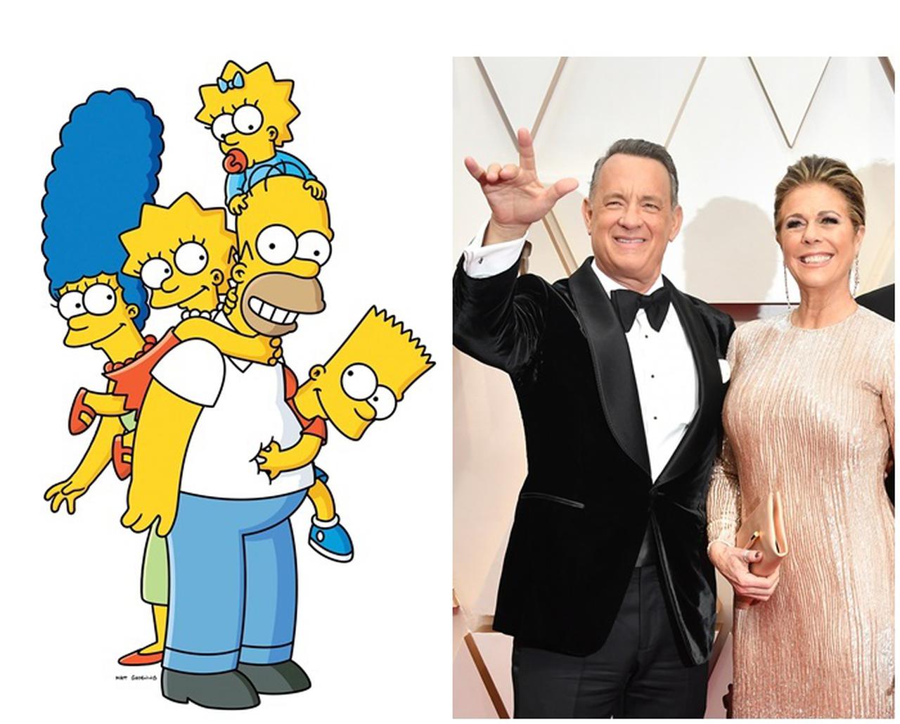 トム・ハンクスの隔離は予言されていた!?『ザ・シンプソンズ』の映像が話題に