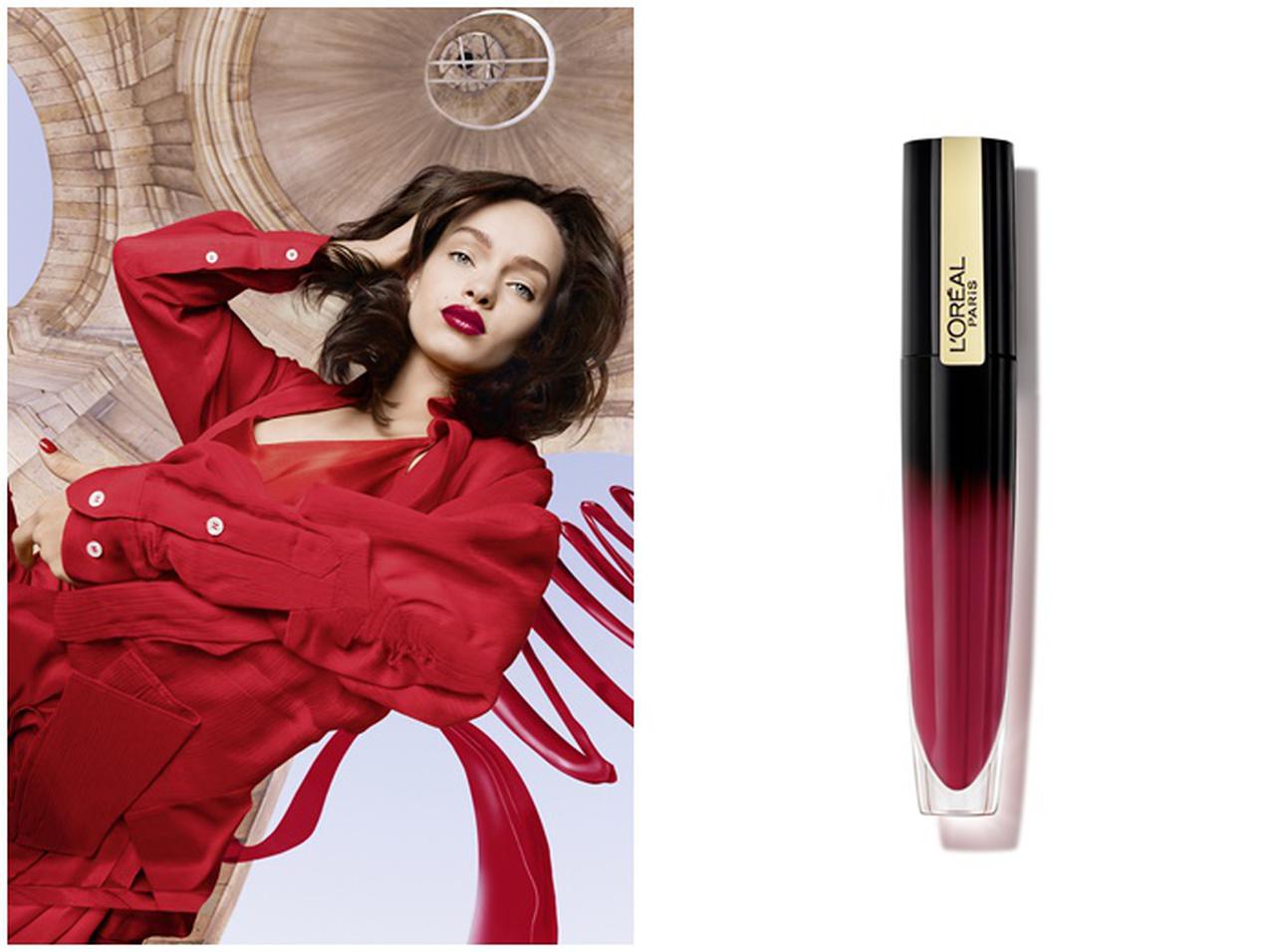 ロレアル パリ、色ツヤ続く「透け感」ウォータリールージュ発売