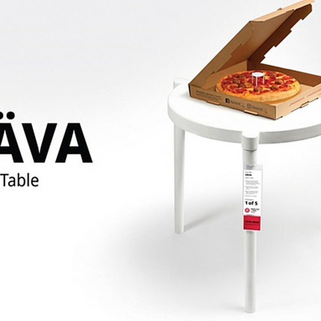 イケア、ピザハットとコラボした“テーブル”を発売