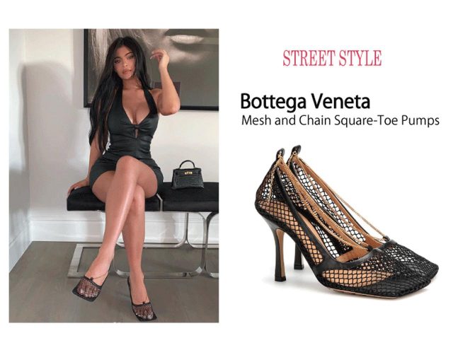 世界中で完売！ボッテガ ヴェネタのメッシュ＆チェーンパンプスにセレブも虜