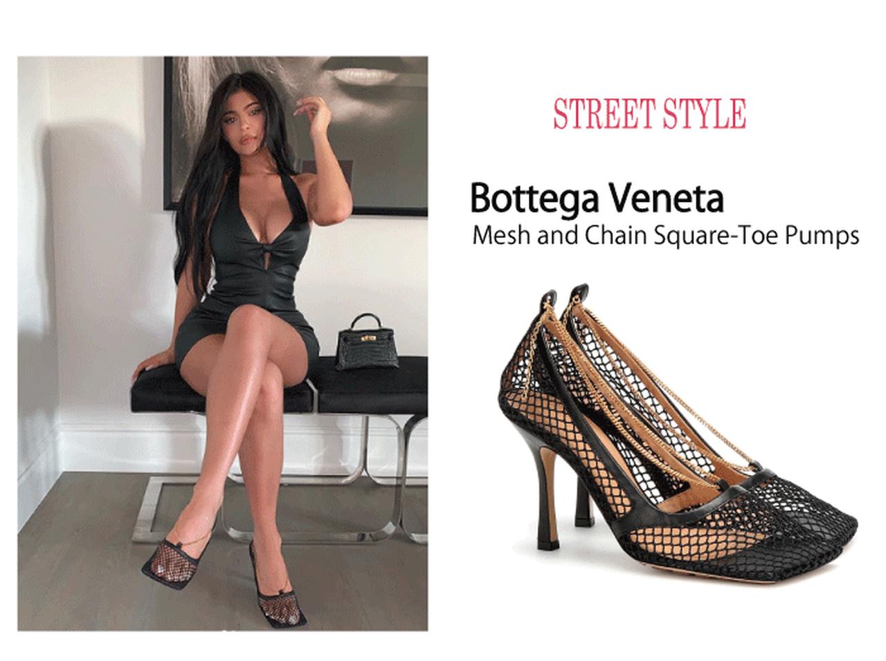 世界中で完売!ボッテガ ヴェネタのメッシュ&チェーンパンプスにセレブも虜