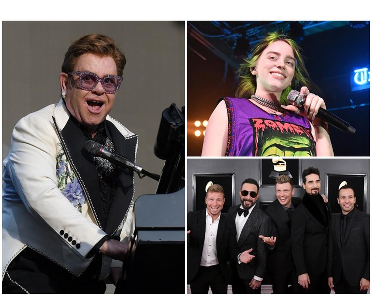 エルトン・ジョン、慈善公演開催!ビリーにマライア、バックスまで出演者が豪華すぎる