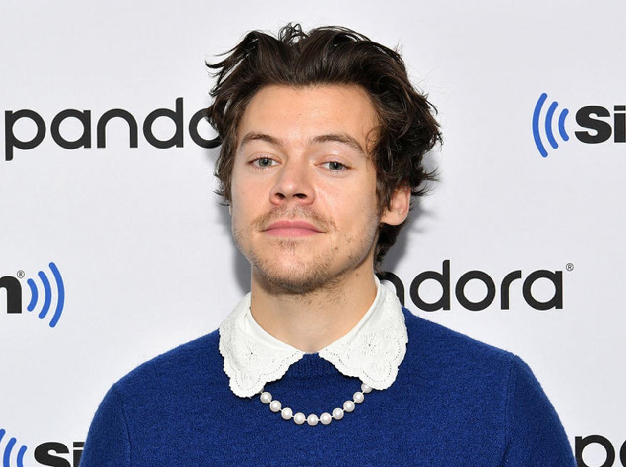 ハリー・スタイルズの「網タイツ美脚」の破壊力にサイトがクラッシュ