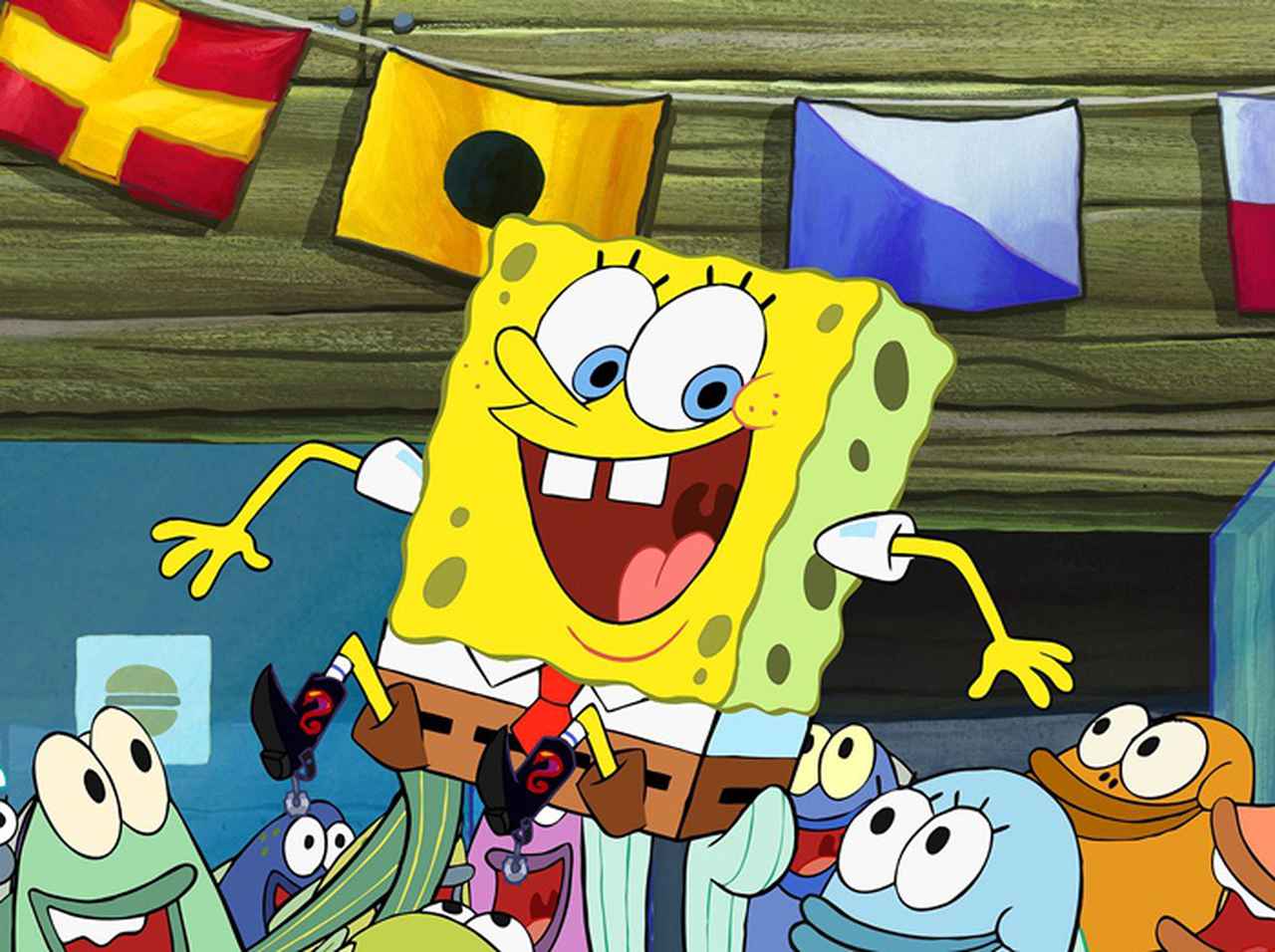 『スポンジ・ボブ』による「手洗い動画」がシュール