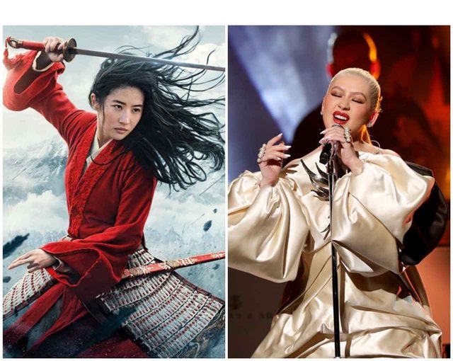 クリスティーナ・アギレラ、『ムーラン』の楽曲「ロイヤル・ブレイブ・トゥルー」を初披露