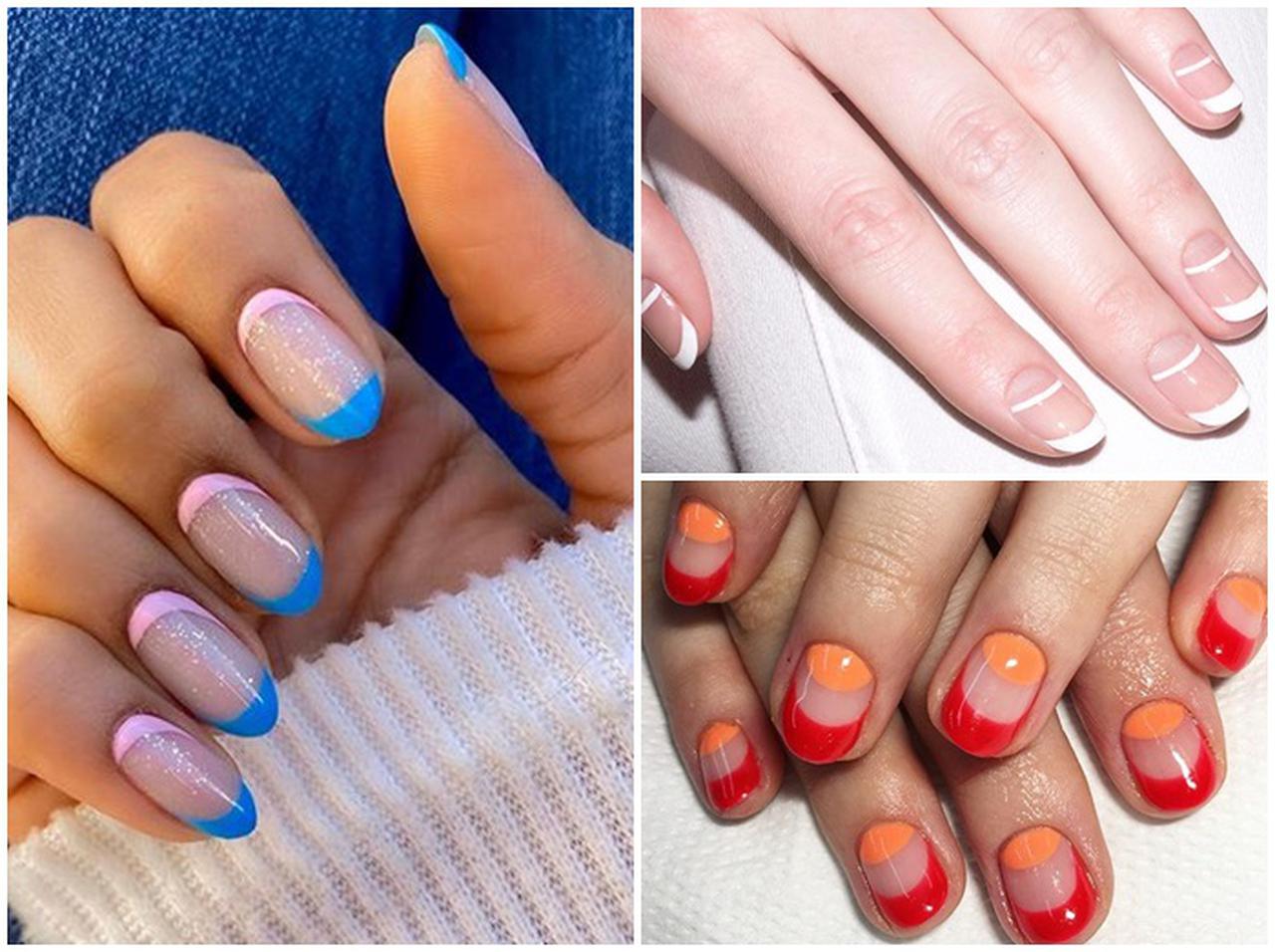 フレンチネイルの進化系「Wフレンチ」でカワイさアップ!