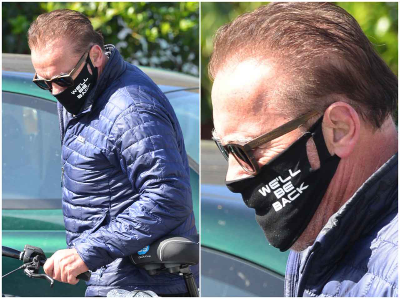 アーノルド・シュワルツェネッガー、『ターミネーター』名台詞入りマスクでコロナと闘う社会にエール