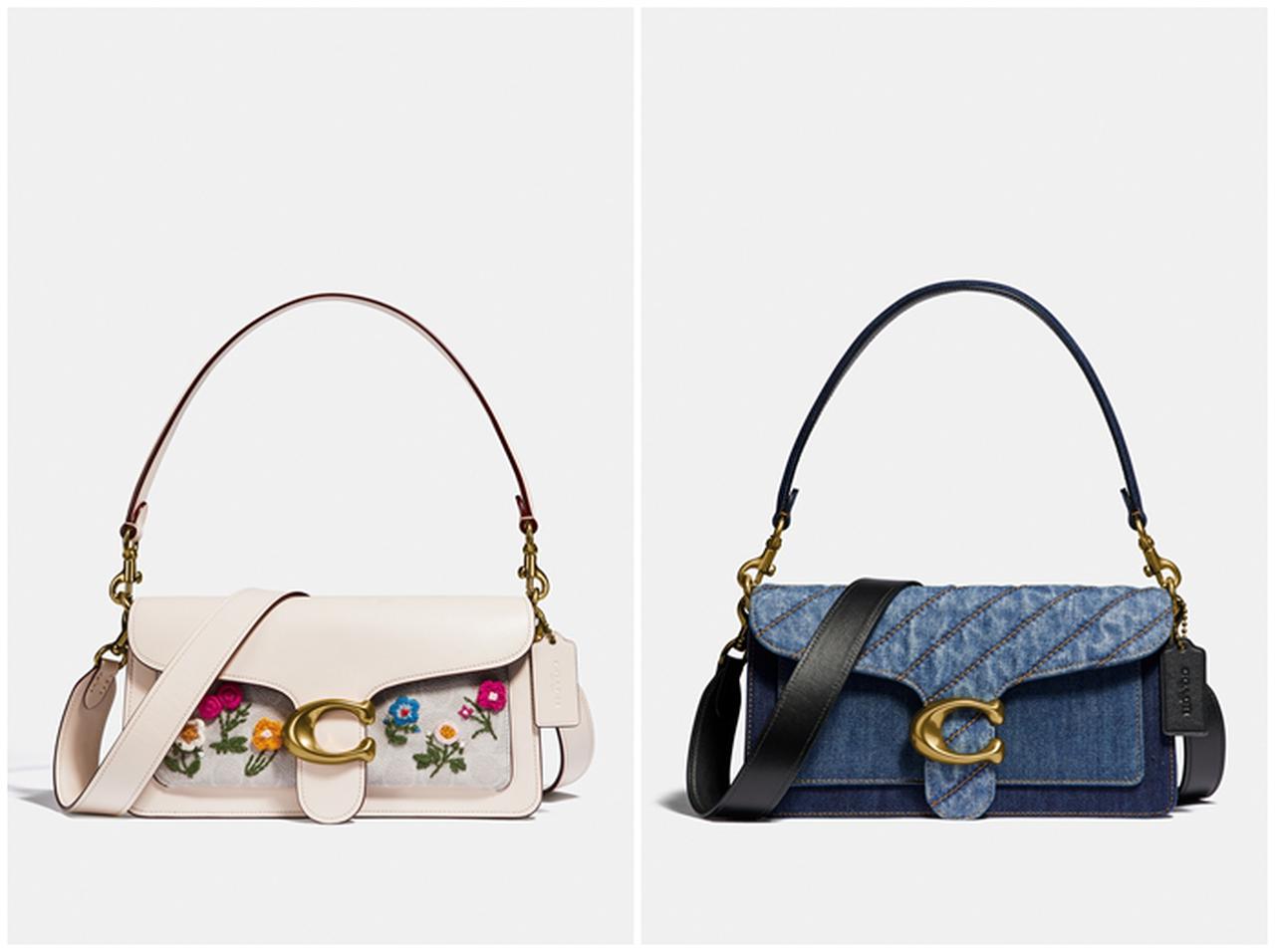 コーチ、人気アイコンバッグ「タビー」の新作をオンライン先行発売