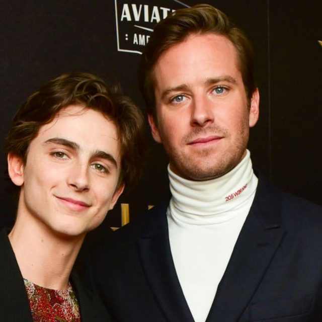 ティモシー・シャラメ、共演者アーミー・ハマーの「強烈なイメチェン」にあせる