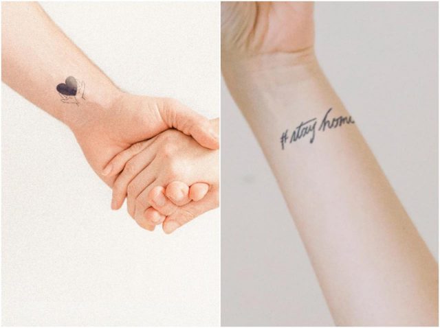 2週間で消えるタトゥー「インクボックス」、売上の10%をコロナ対策として医療機関へ寄付