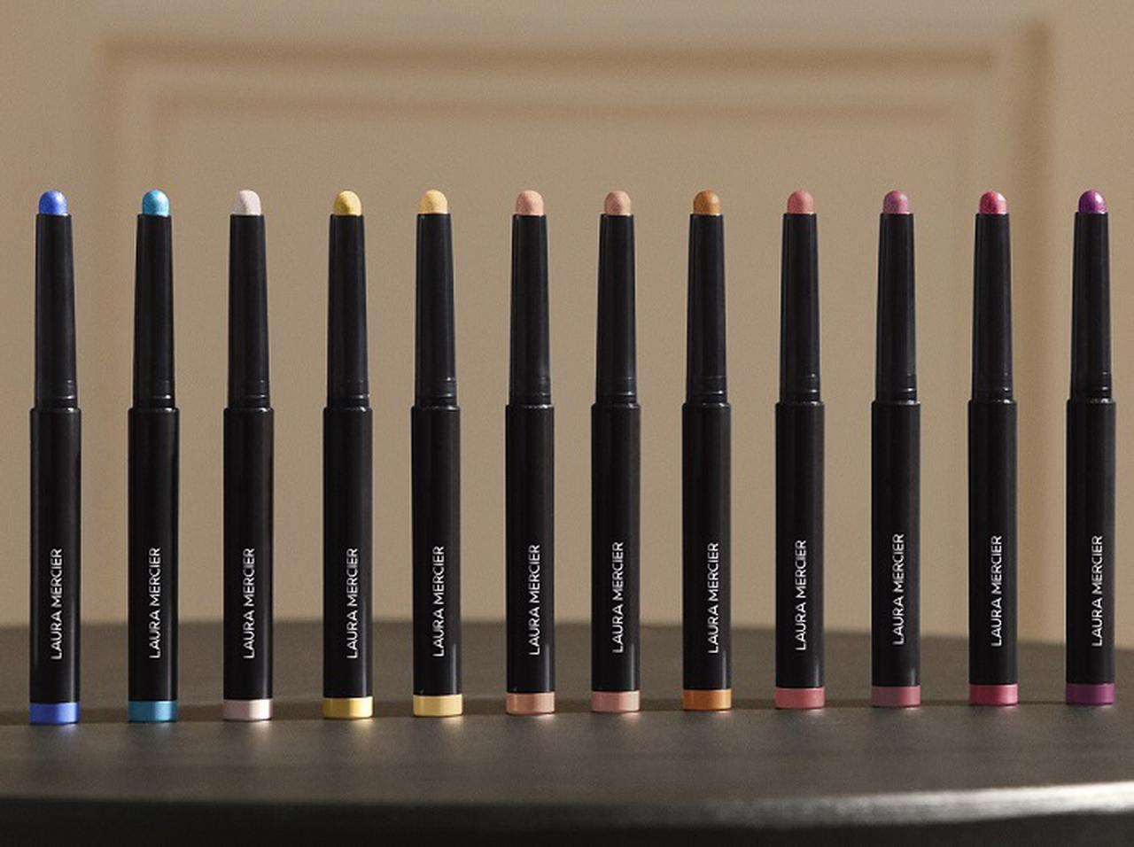 ローラ メルシエ「キャビアスティック アイカラー」に新色12色が仲間入り