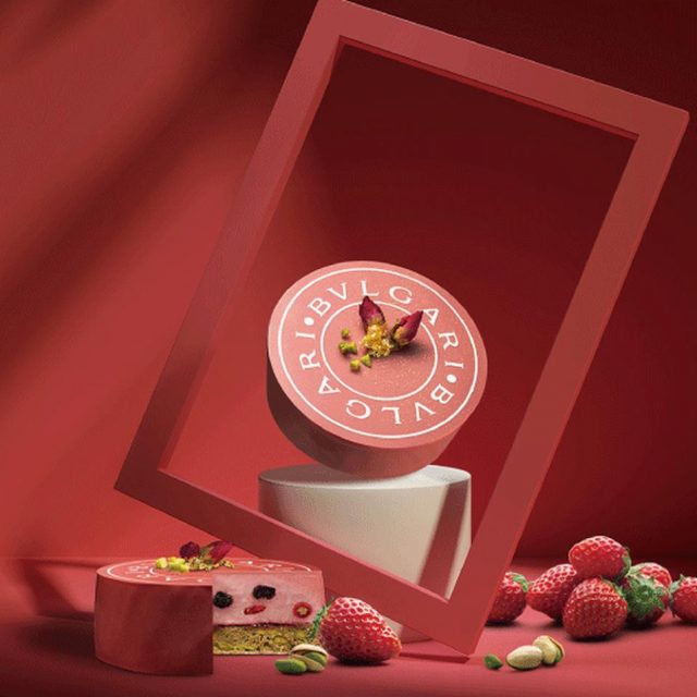 ブルガリ イル・チョコラート、春らしいピンクのタルトを限定販売
