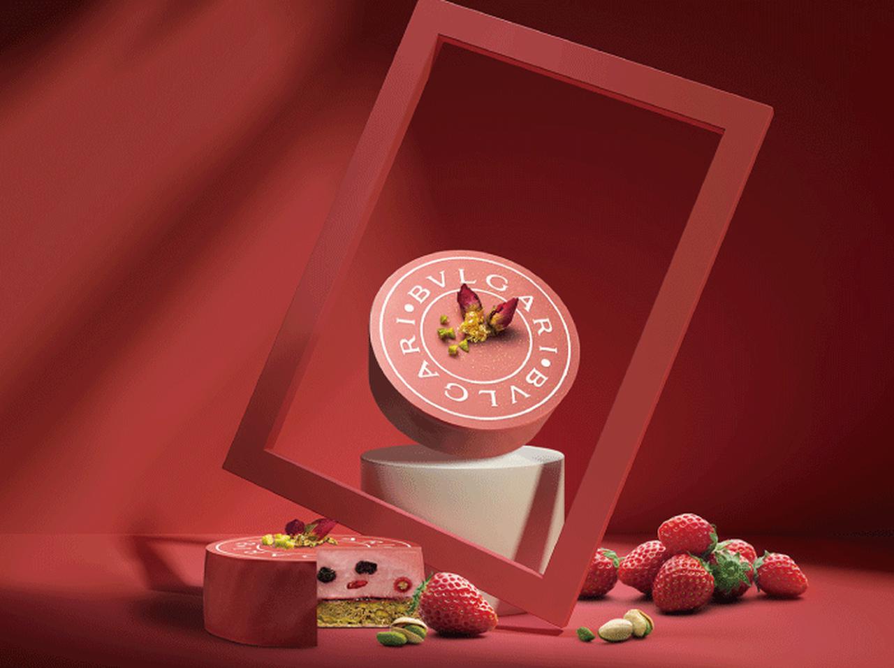 ブルガリ イル・チョコラート、春らしいピンクのタルトを限定販売