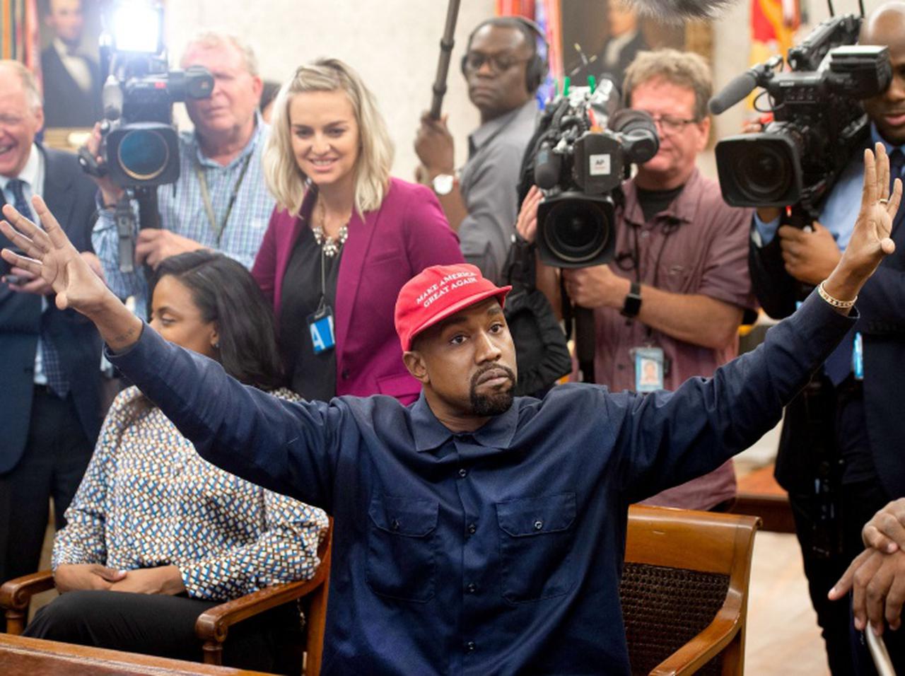 カニエ・ウェスト、2020年の米大統領選挙でドナルド・トランプ大統領に投票すると明言