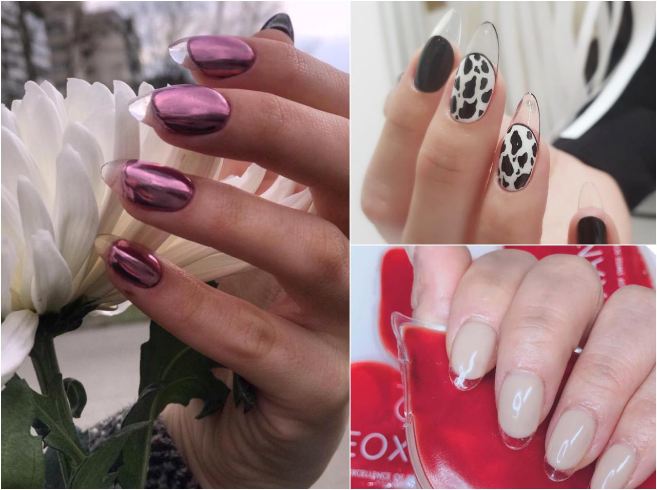 透き通った爪先の「ガラスのフレンチネイル」が新しい！