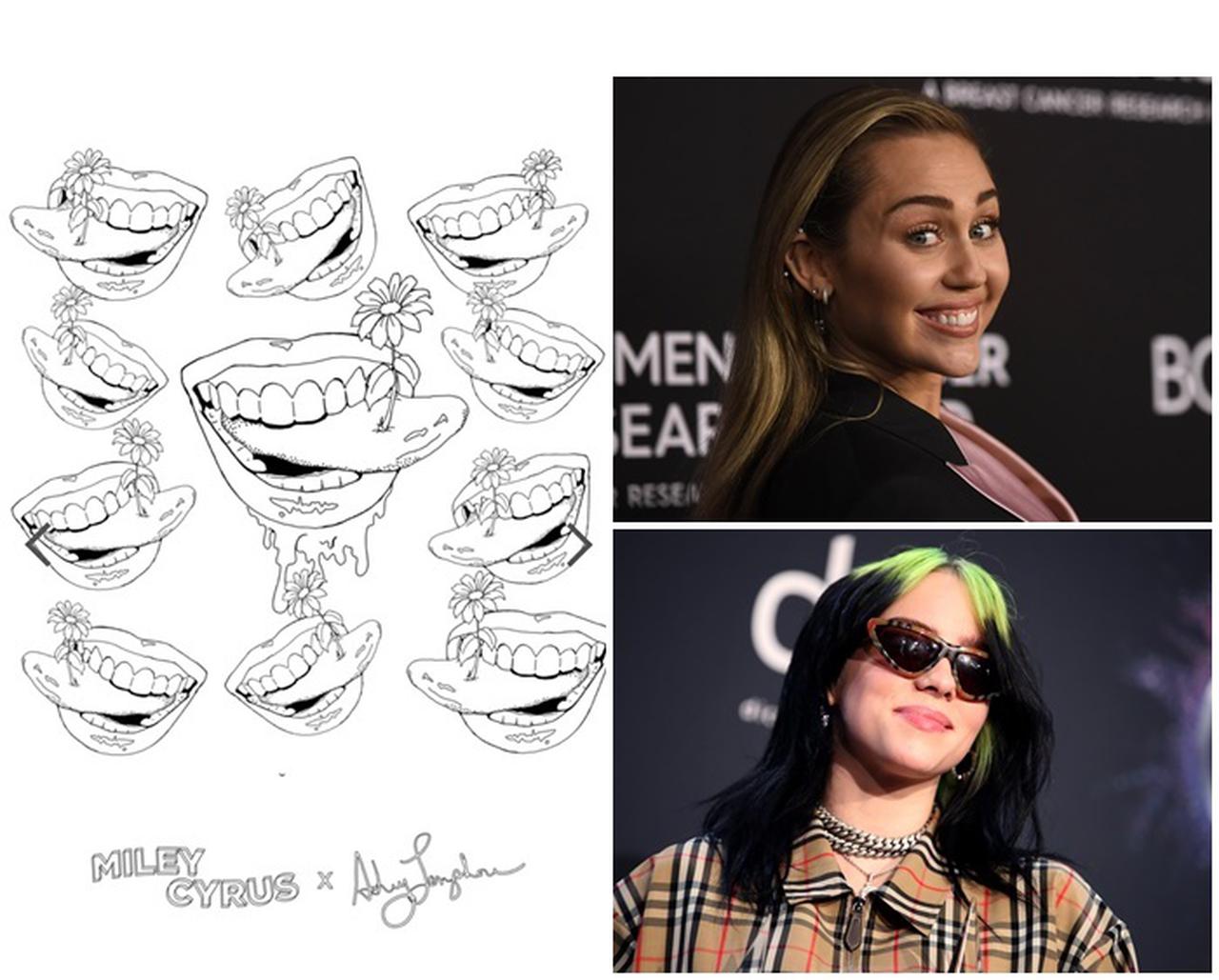 外出自粛のお供に塗り絵はいかが？ビリーやマイリーが塗り絵を無料で公開