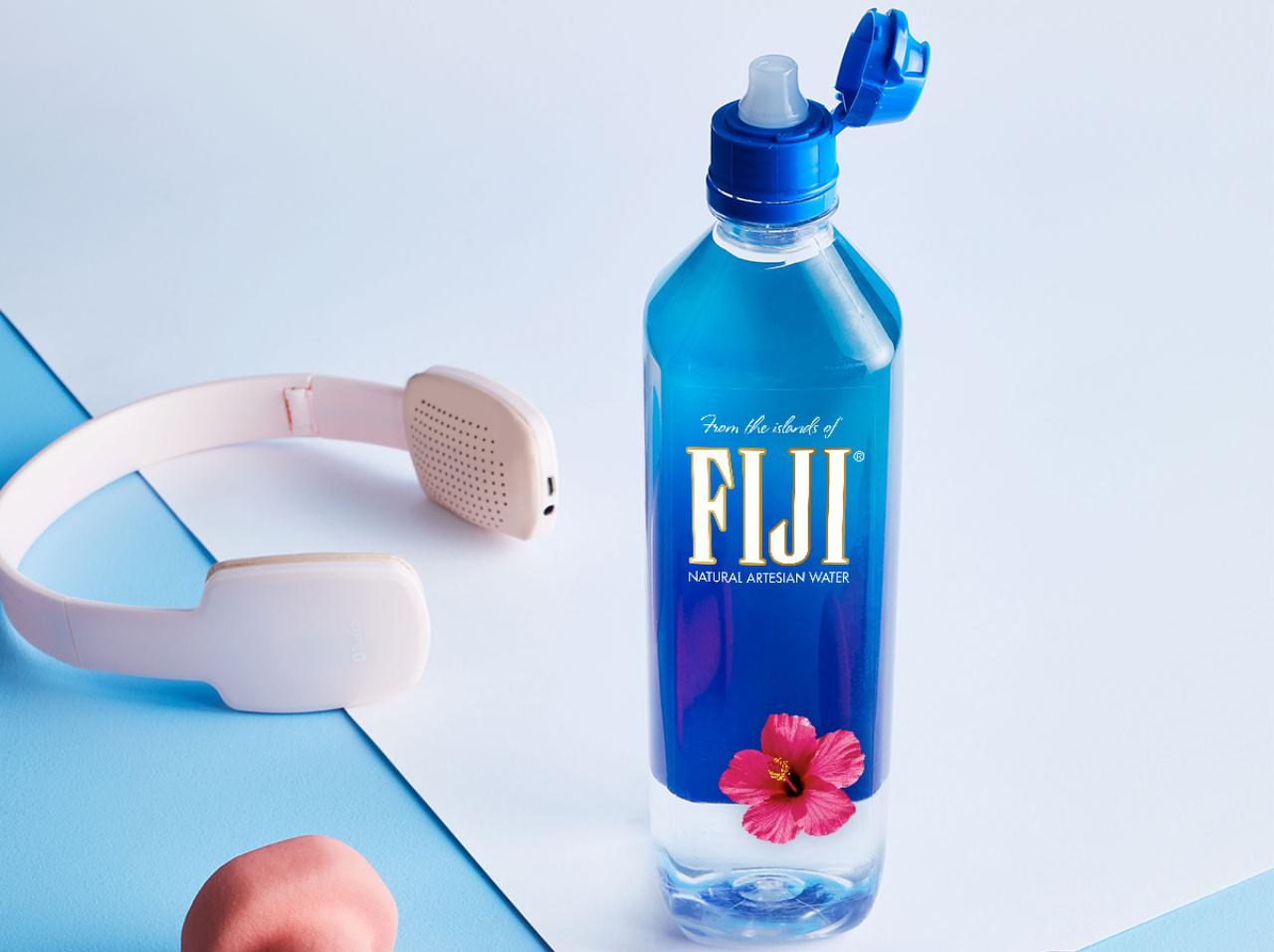 フィジーウォーター、スポーツ時にピッタリのボトル登場