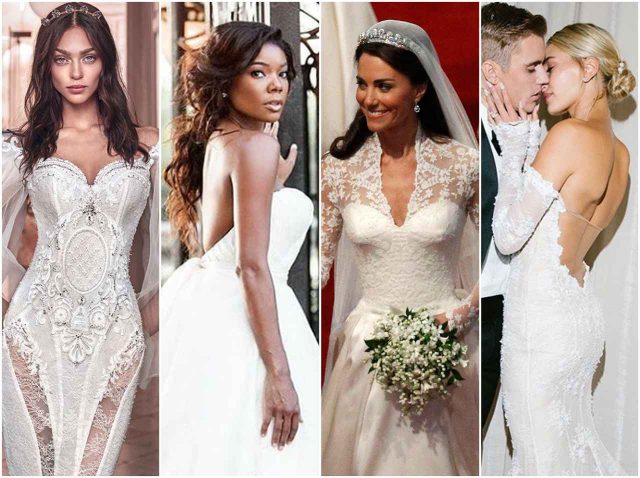 【厳選】夫婦別姓でも同性婚でも！ウェディングドレスのセンスが良すぎたセレブ10人