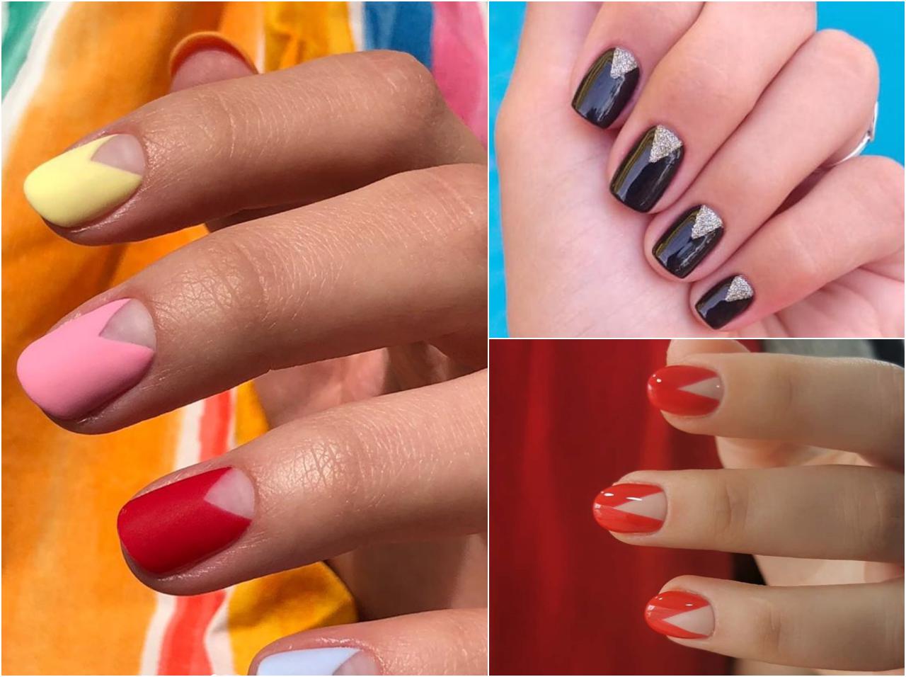 お家でできるネイルアート「トライアングル・ネイル」で気分をアップ!