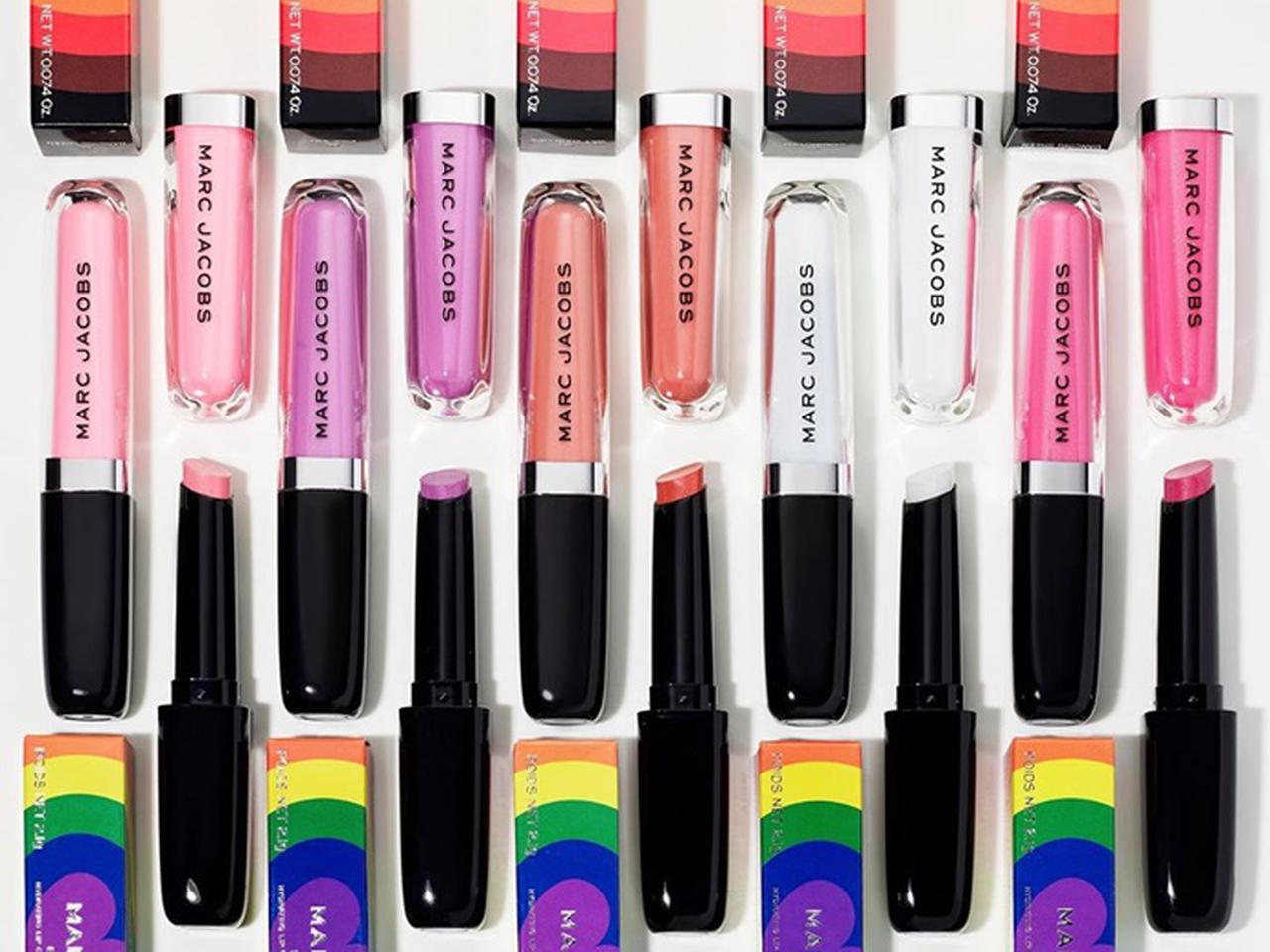 レインボーカラーがキュート！プライド月間に先がけマーク・ジェイコブスが限定リップ発表