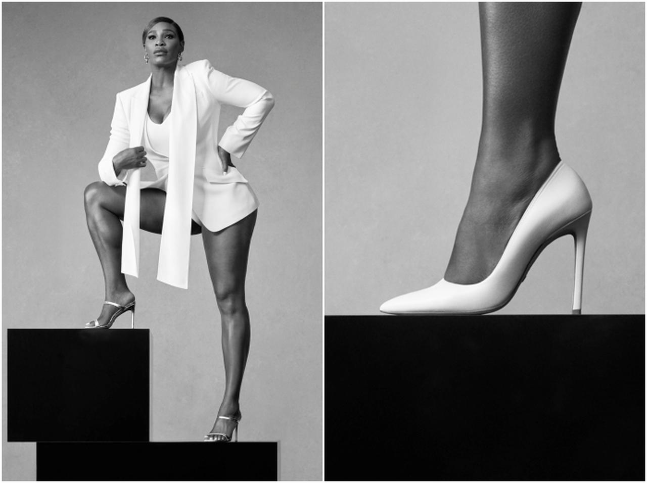 スチュアート・ワイツマン、新グローバル スポークスウーマンにセリーナ・ウィリアムズを起用