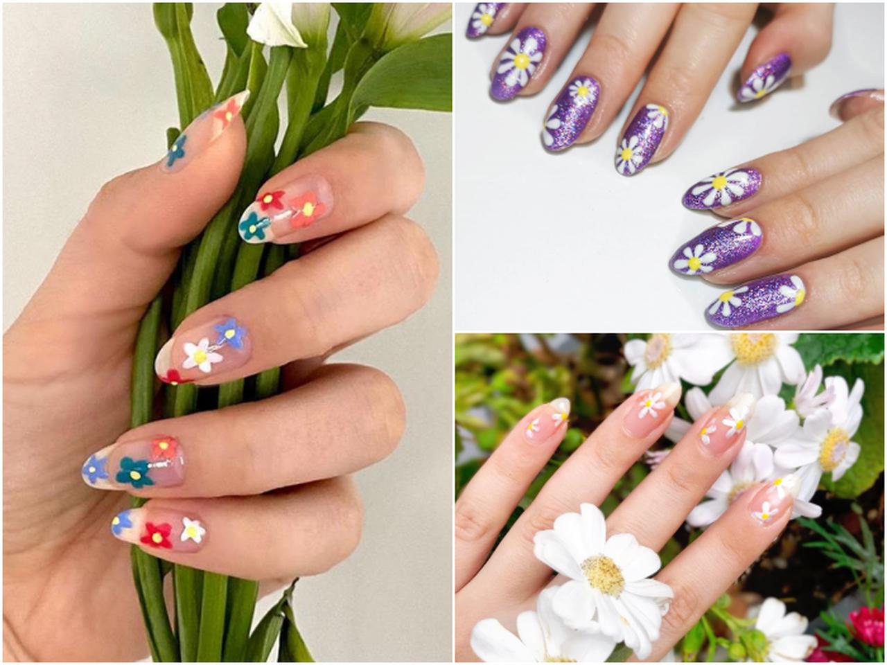 レトロ可愛い「デイジーネイル」がトレンド!簡単セルフネイルの仕方もご紹介