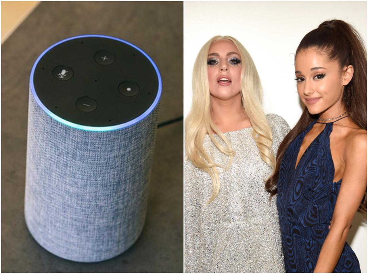 アマゾン「アレクサ」に天気を聞くと…ガガ&アリアナのコラボ曲に関する回答が!