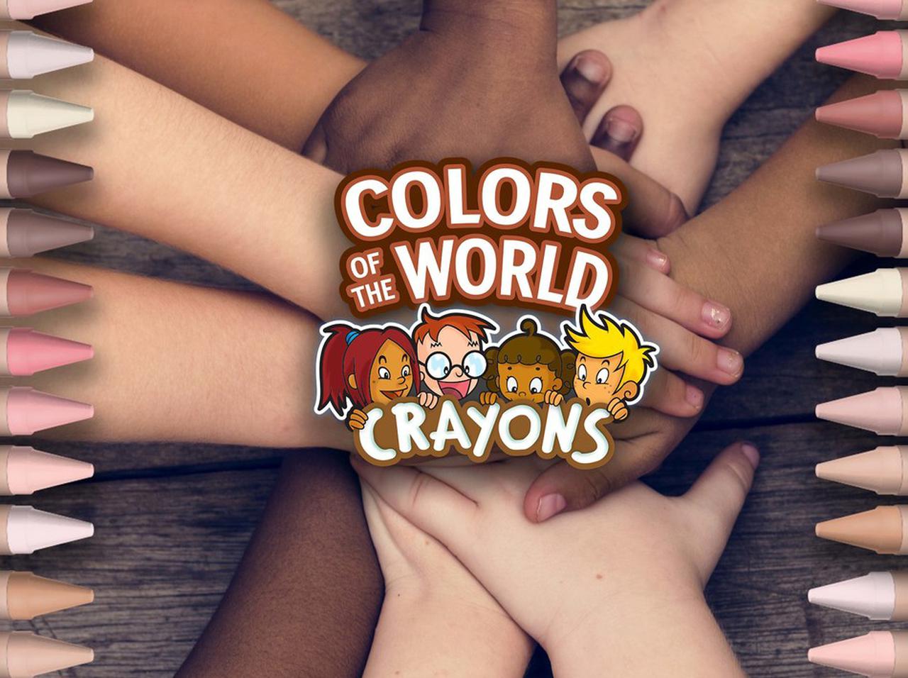 「肌色が40色」のクレヨンセット、子供が「多様性」学ぶきっかけに