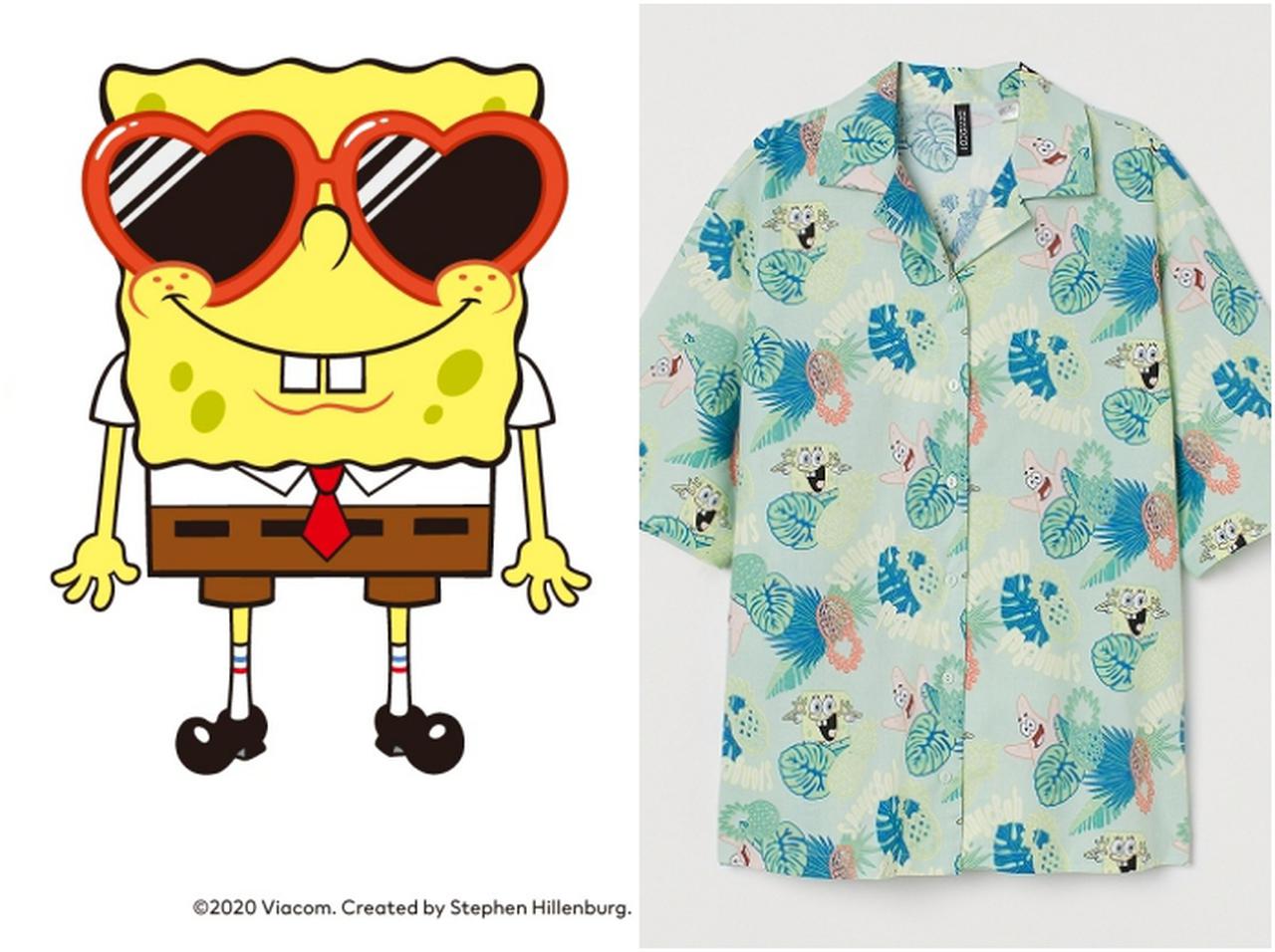 H&Mが「スポンジ・ボブ」とのコラボアイテムを発売