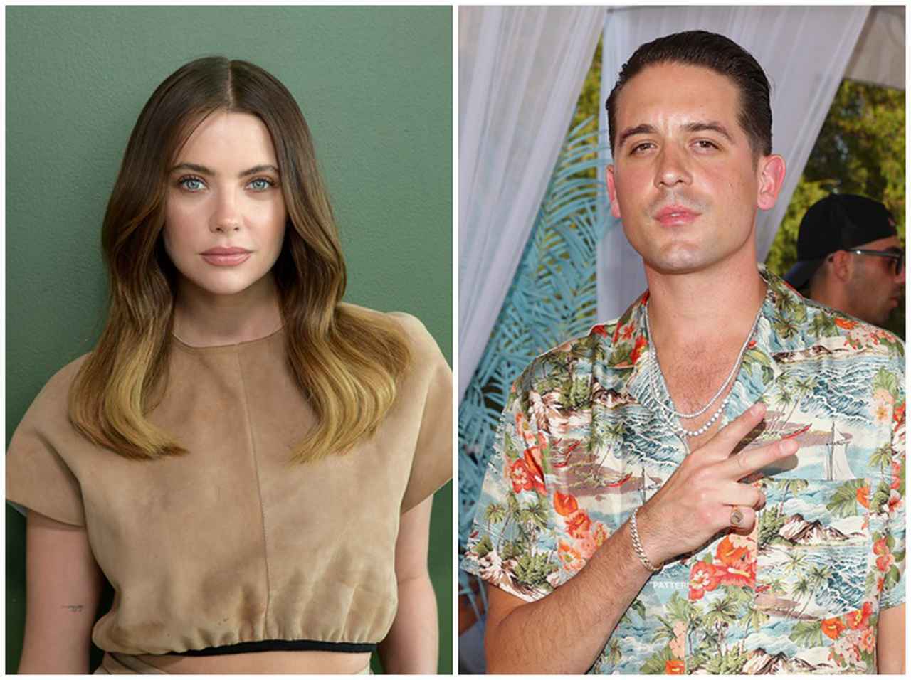 アシュレイ・ベンソンとGイージーのキス激写!しかし交際を否定するような行動に出る