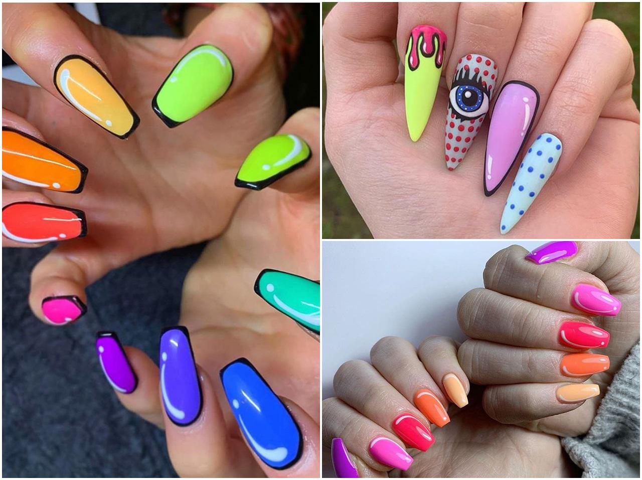 アニメみたいなネイルアート！ポップな「カートゥーンネイル」が楽しい