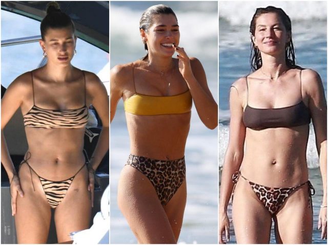 今年注目の水着はアニマルプリント！細ストラップにも注目【水着トレンド2020】